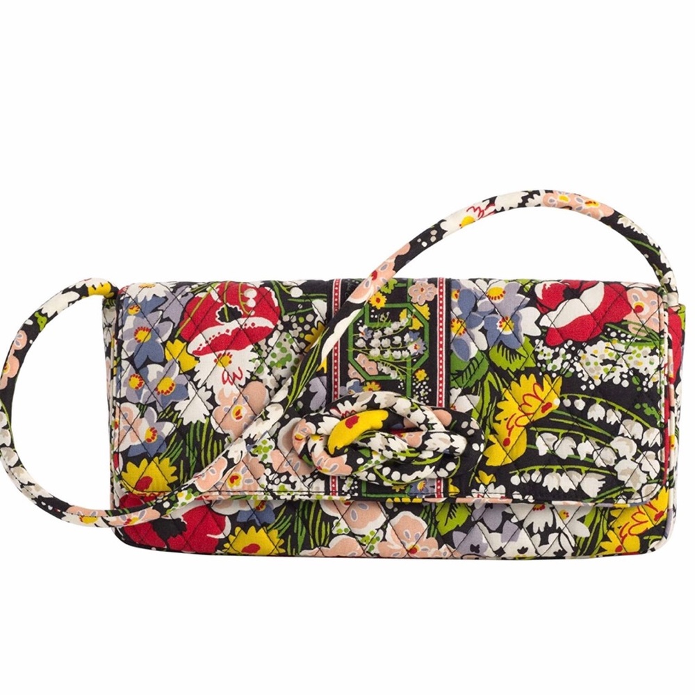 Vera Bradly Poppy Fields Print Purse